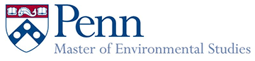 University of Pennsylvania Master of Environmental Studies Logo