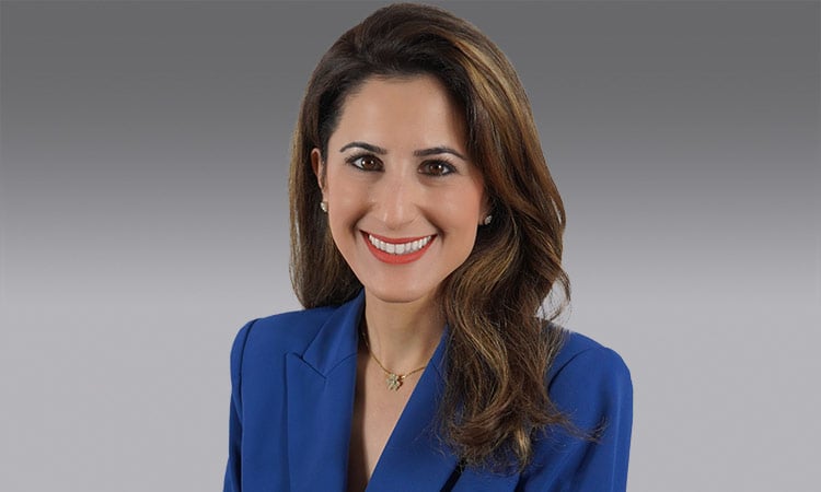 alt= Battelle Vice President of Government Business Development Roya Mohadjer